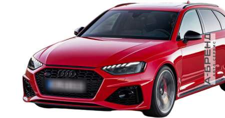 Ауди RS4 5, рестайлинг