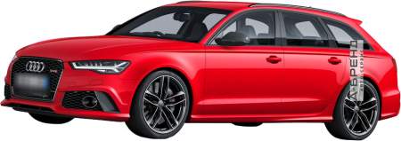 Ауди RS6 4, рестайлинг