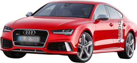 Ауди RS7 1, рестайлинг
